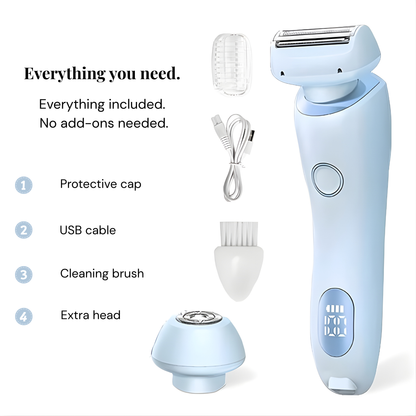 2-IN-1 SHOWER SHAVER (IPX7)